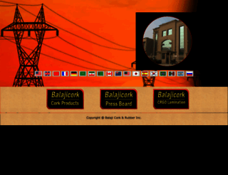 balajicork.com screenshot