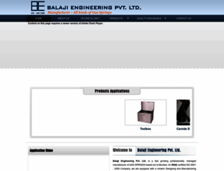 balajiengineering.com screenshot