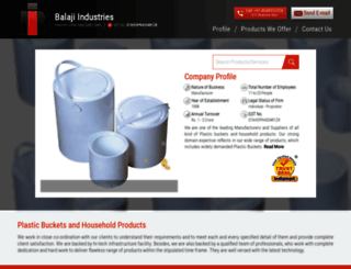 balajiplast.com screenshot