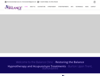 balance-clinic.co.uk screenshot