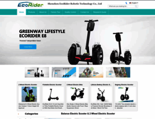 balance-electricscooter.com screenshot