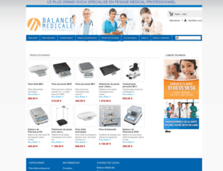 balance-medicale.fr screenshot