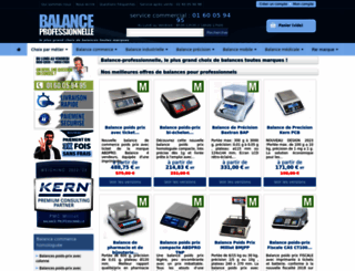 balance-professionnelle.fr screenshot