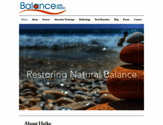 balanceartsstudio.com screenshot