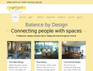 balancebydesign.com.au screenshot