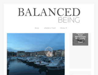 balancedbeingonline.com screenshot