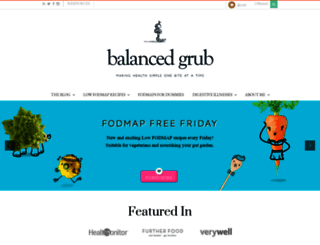 balancedgrub.com screenshot