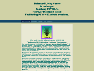 balancedlivingcenter.net screenshot