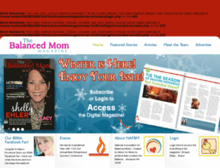 balancedmommagazine.com screenshot