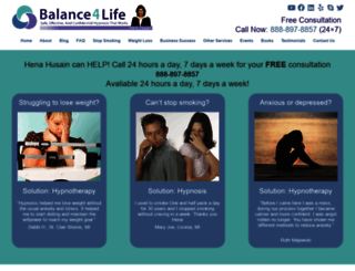 balanceforlife.biz screenshot