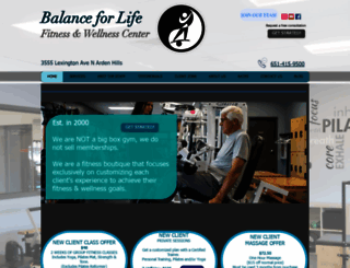 balanceforlifefitness.com screenshot