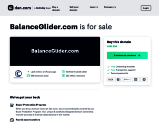 balanceglider.com screenshot