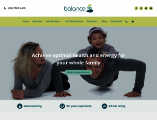 balancemed.com.au screenshot