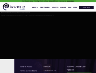 balancestudio.com screenshot