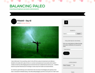 balancingpaleo.com screenshot