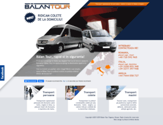 balantour.ro screenshot