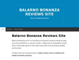 balarnobonanza.com screenshot