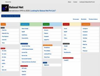 balasai.net screenshot