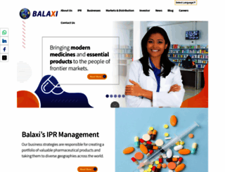 balaxiventures.in screenshot