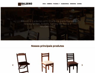 balbinomoveis.com.br screenshot