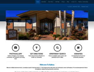 balboaapts.com screenshot