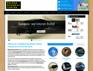 balboabusinesscenter.com screenshot