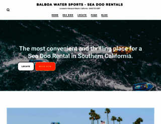 balboawatersports.com screenshot