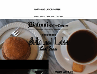balconicoffee.com screenshot