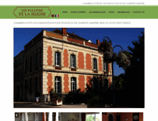 balcons-de-la-seugne.com screenshot