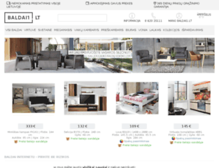 baldaiinternetu.lt screenshot