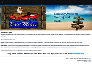 baldmikesboats.com screenshot