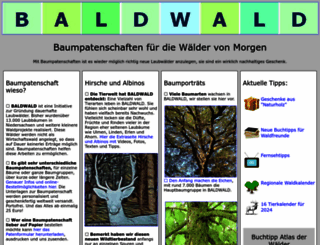 baldwald.de screenshot