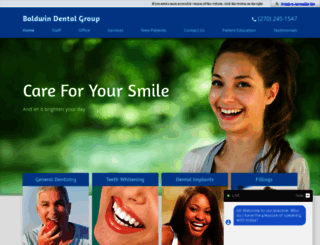 baldwin-dental.com screenshot