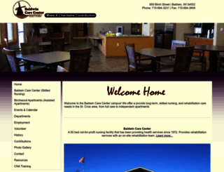 baldwincarecenter.com screenshot