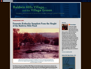 baldwinhillsvillageandthevillagegreen.blogspot.com screenshot