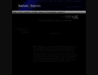 baldwinlaw.com screenshot