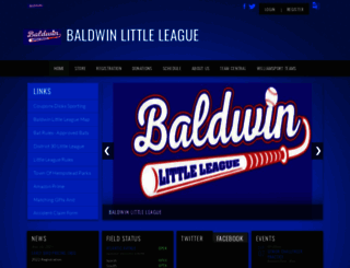 baldwinsports.com screenshot