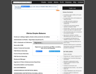 baleares.sucurriculum.com screenshot