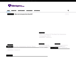 baleniagency.com screenshot