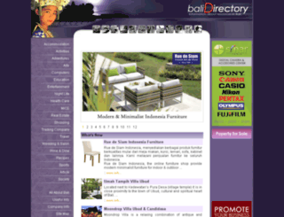bali-directory.com screenshot