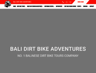 bali-dirtbike-adventures.com screenshot
