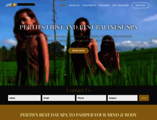 balibeautiquespa.com screenshot