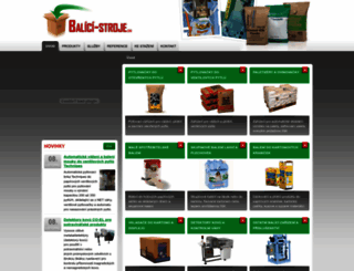 balici-stroje.com screenshot