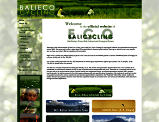 baliecocycling.com screenshot