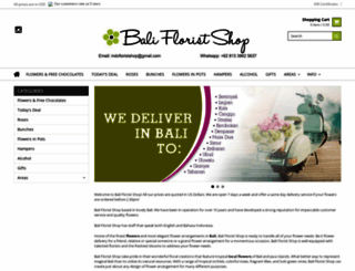 balifloristshop.com screenshot