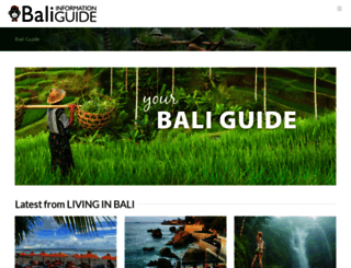 baliinformationguide.com screenshot