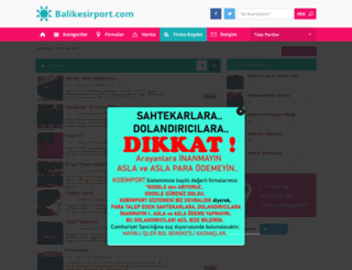 balikesirport.com screenshot