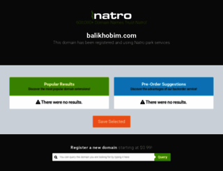 balikhobim.com screenshot