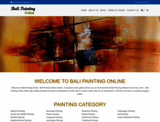 balipaintingonline.com screenshot