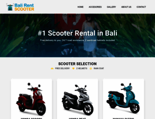 balirentscooter.com screenshot